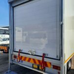 powder coated finish on truck roller door